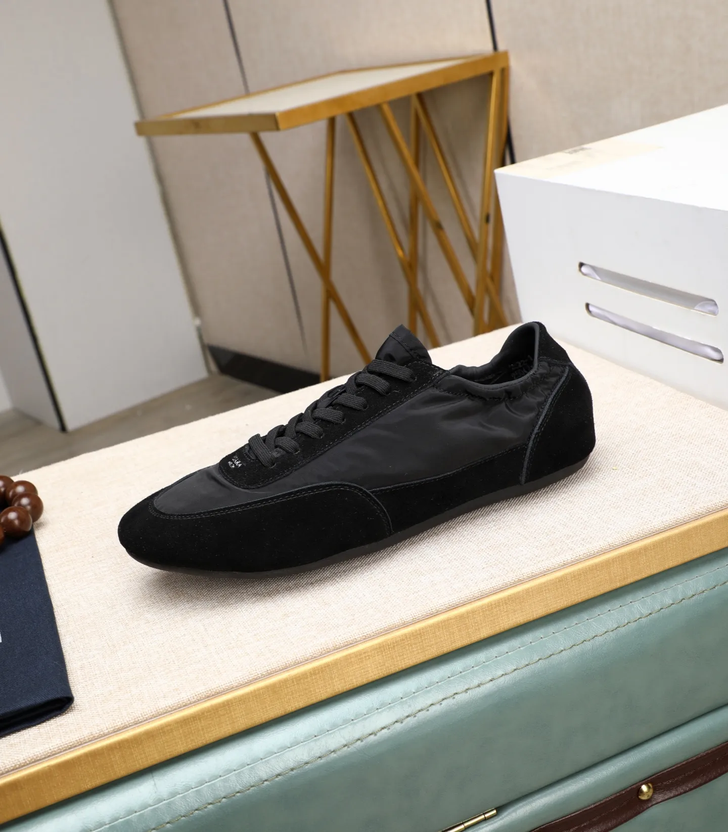 Men's shoes 💰460 [PRADA] Popular items in men's shoe counters, synchronized with the official website, high-quality shipments ✔️Original cowhide + cowhide lining, 1🆚1 replica, original original outsole, 38-45 (customized for 45, non-refundable)